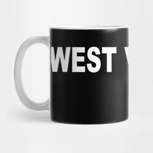 West Village White Mug